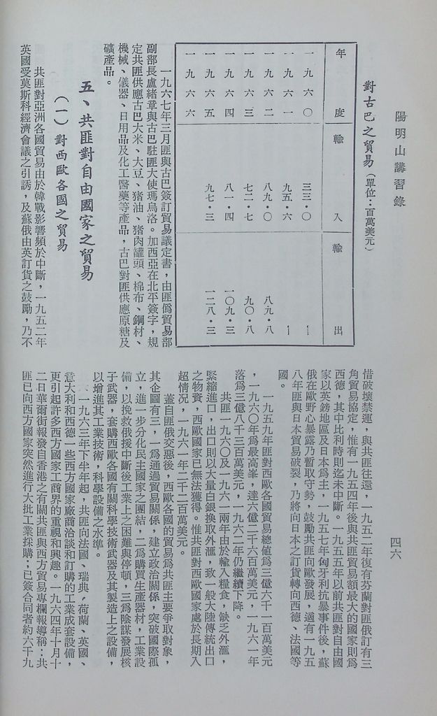 共匪商業與對外貿易—(二)共匪對外貿易的圖檔，第53張，共138張