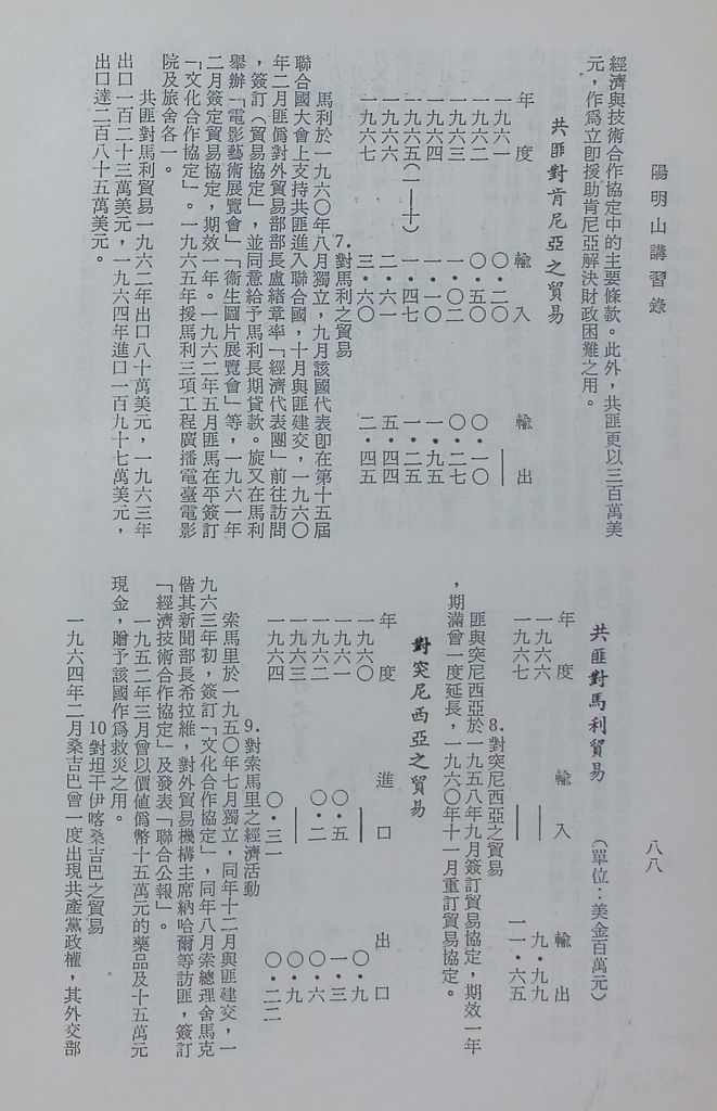 共匪商業與對外貿易—(二)共匪對外貿易的圖檔，第95張，共138張