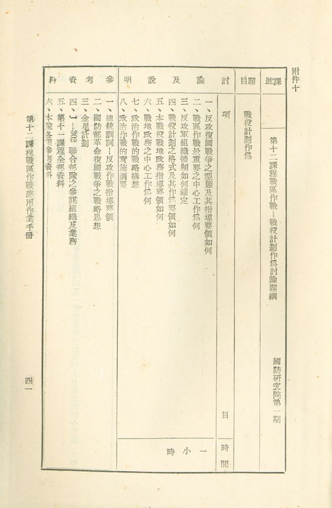 第十二課程戰區作戰應用作業手冊的圖檔，第43張，共45張