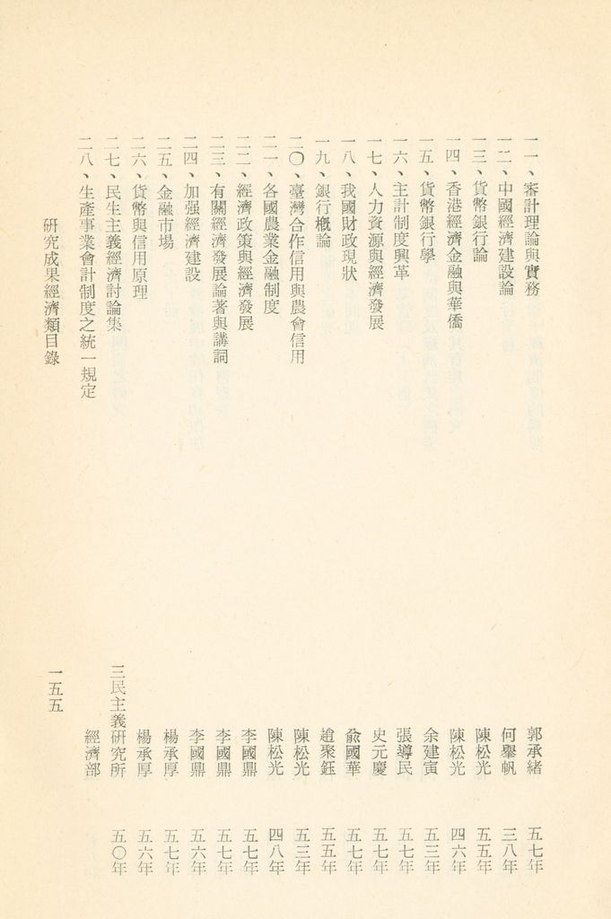 國防研究院教材及研究成果資料目錄的圖檔，第157張，共182張